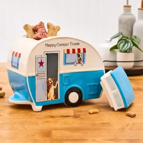 The Lakeside Collection Table Toppers Dog Themed Tabletop Collection Kitchen Dining Tail Wagging - Salt and Pepper Shaker Set image {4}