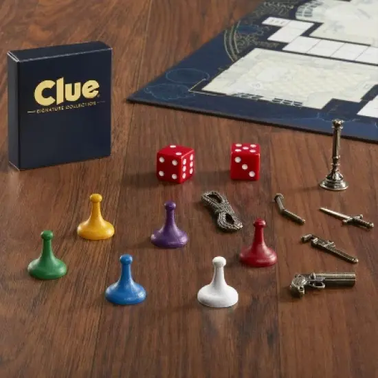 Hasbro Gaming Clue Board Game Signature Collection image {7}