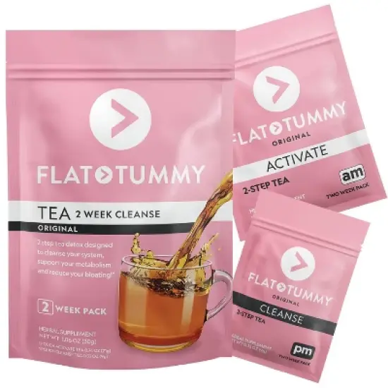 Flat Tummy 2-Step Detox Tea - 1.06oz image {2}