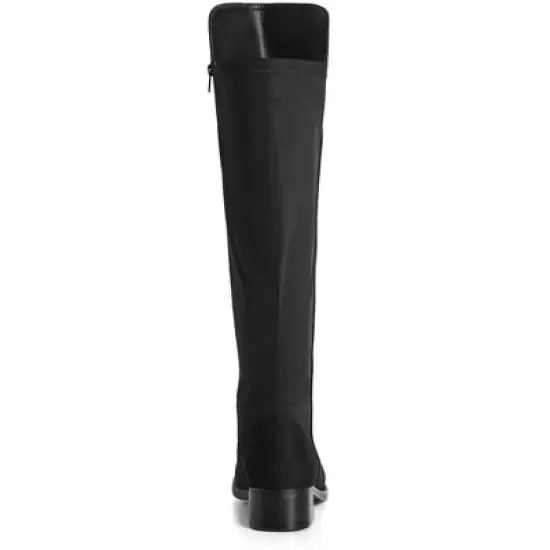 Women's Wide Fit Kali Tall Boot - black | EVANS image {2}
