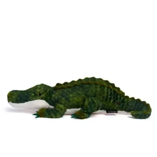 FAO Schwarz 15" Lying Alligator Toy Plush image {5}