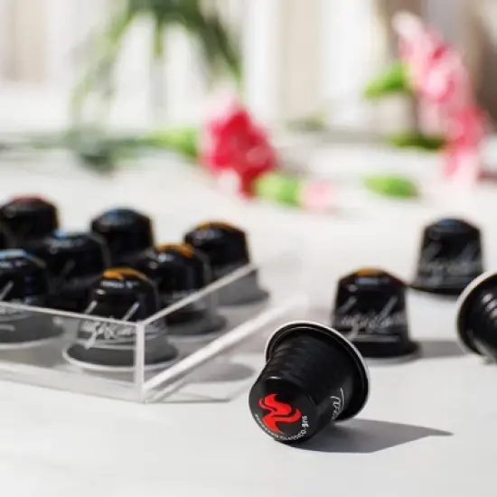 Lavazza Espresso Variety Pack of Aluminum Capsules Compatible with Nespresso* Original Machines, Contains Light, Medium, and Dark Roast (60 Capsules) image {6}