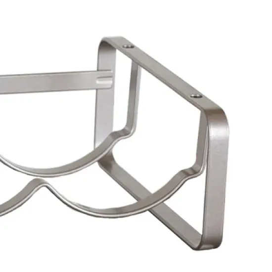 Better Houseware Stackable Steel Wine Rack in Silver image {2}