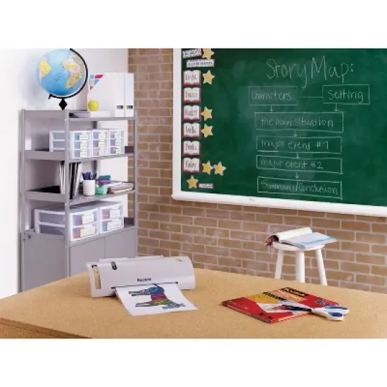 Scotch Thermal Laminator Value Pack 9" W with 20 Letter Size Pouches TL902VP image {6}