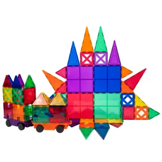 PicassoTiles&reg; Magnetic Tiles, 82-Piece Set image {2}