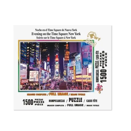 Wuundentoy Gold Edition: Evening on the Time Square Jigsaw Puzzle - 1500pc image {3}