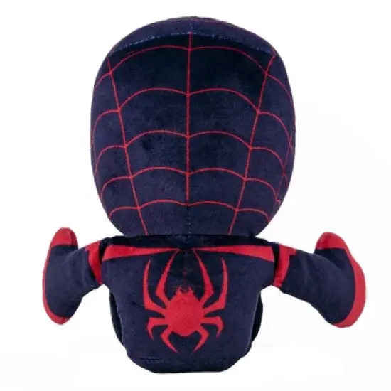 Bleacher Creatures Marvel Miles Morales Ultimate Spider-Man 8" Kuricha Sitting Plush image {2}