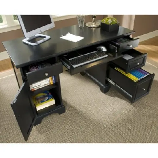 Bedford Desk Black - Home Styles image {1}