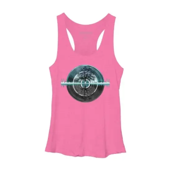 Women's Design By Humans Returning To Silence By Maryedenoa Racerback Tank Top image {4}