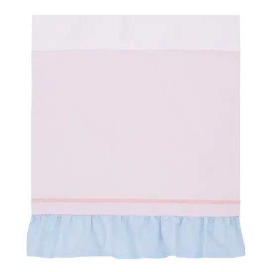 Disney Sweet Princess Light Blue, Pink, and White Cinderella 3 Piece Nursery Crib Bedding Set image {3}