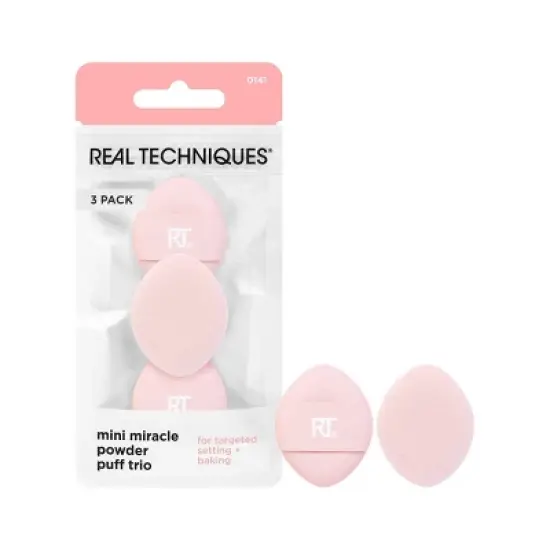 Real Techniques Mini Miracle Powder Puff Trio image {8}