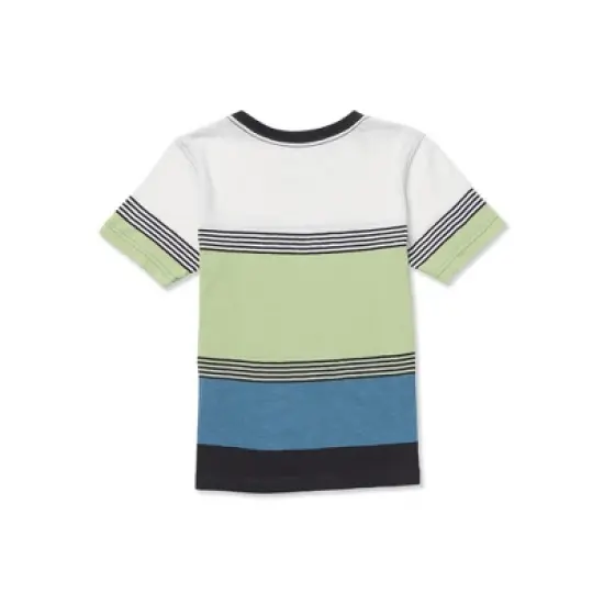 Volcom Toddler Boys Blocked Up Crew Short Sleeve Shirt image {1}