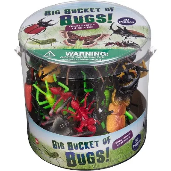 Hingfat Bug Action Figure Toy Playset, 30 Pieces image {1}