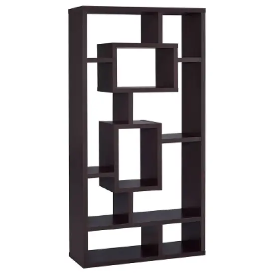 Howie 10 Shelf Bookcase - Coaster image {10}