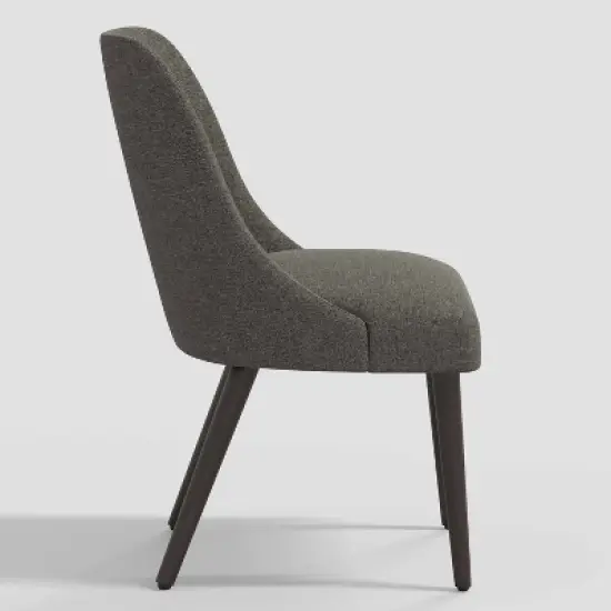 Geller Modern Dining Chair in Textured Linen Zuma - Threshold&trade; image {8}