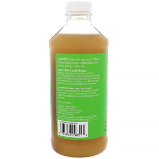 Country Farms Organic Apple Cider Vinegar with Ginger, Cayenne & Maple, 16 fl oz (473 ml) image {2}