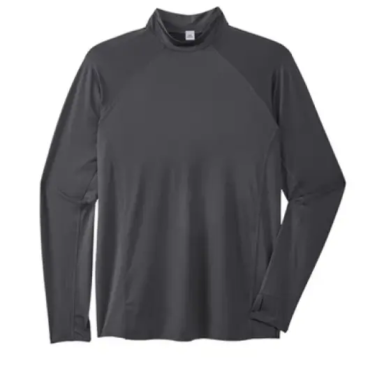 KS Sport by KingSize Men's Big & Tall Mock Neck Base Layer Shirt by KS Sport&trade; image {5}