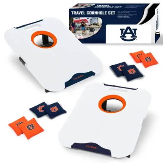 NCAA Auburn Tigers All-Weather Travel Cornhole Set image {6}