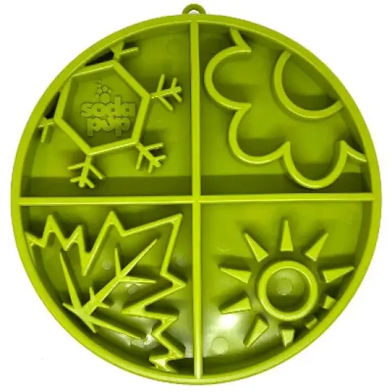 Four Seasons Design eTray Enrichment Shallow Slow Feeder Dog Bowl image {10}