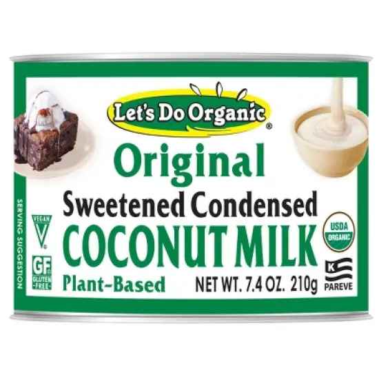 Let's Do Organic Condensed Coconut Milk 7.4oz image {4}
