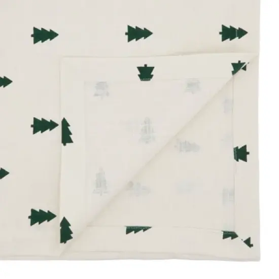 Saro Lifestyle Christmas Tree Table Runner image {1}