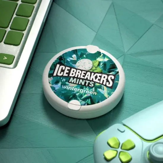 Ice Breakers Wintergreen Sugar Free Mint Candies - 1.5oz image {5}