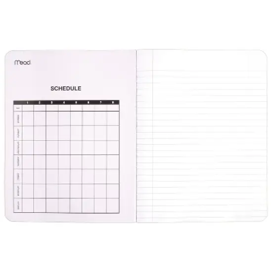 Mead&reg; Composition Book, Wide Ruled, 100 Sheets, 9 3/4" x 7 1/2", Black Marble, Pack of 3 image {1}