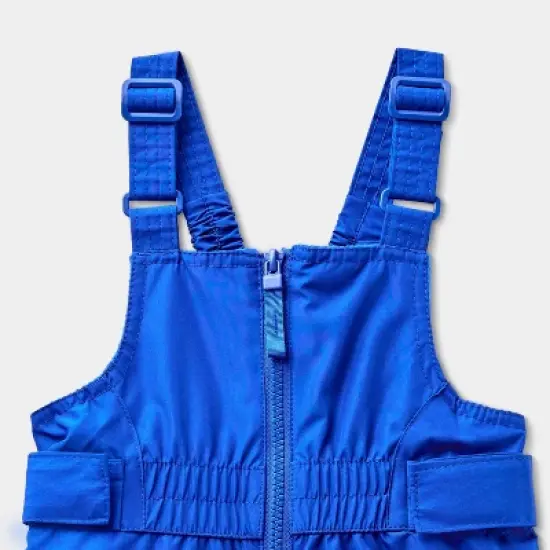 Toddler Solid Snow Bib - Cat & Jack&trade; Royal Blue image {2}