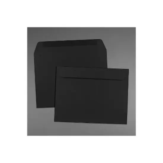 JAM Paper 9 x 12 Booklet Envelopes Black 50/Pack (2112755i) 2112755I image {3}