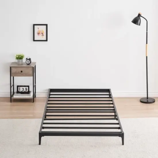 Whizmax 6 Inch Low Profile Bed Frame, Heavy Duty Metal Platform Bed Frame, Mattress Foundation, No Box Spring Needed image {1}