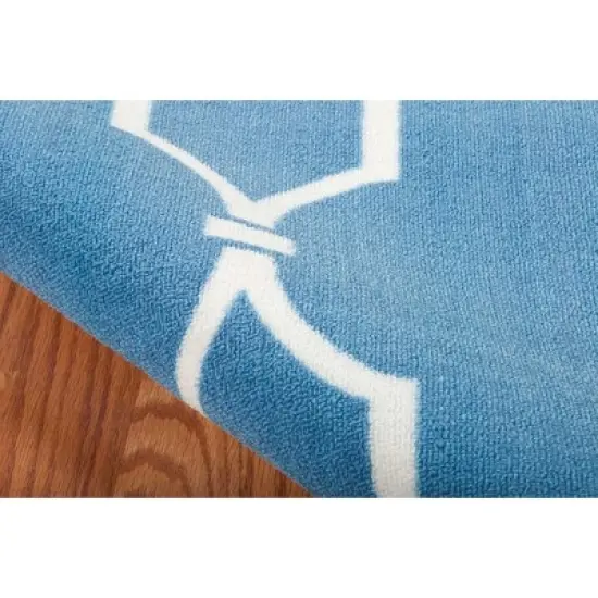 Nourison Home & Garden Aqua Indoor/Outdoor Area Rug image {2}