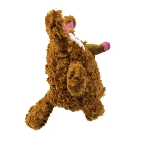 goDog PlayClean Bush Monster Squeaker Plush Pet Toy for Dogs & Puppies image {2}