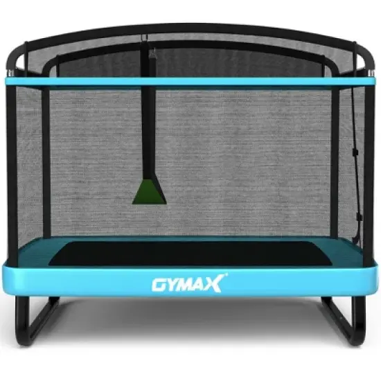 Costway 6FT Kids Recreational Trampoline W/Swing Safety Enclosure Indoor/Outdoor image {9}