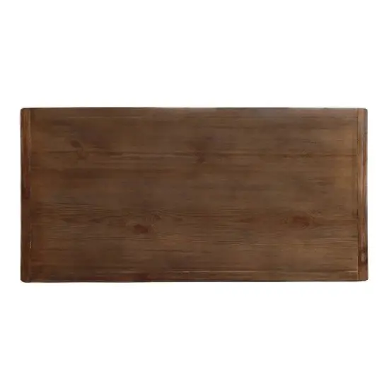 Eliza Rustic Counter Height Table Natural - HOMES: Inside + Out image {4}