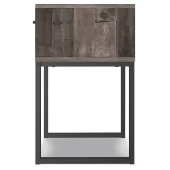 Neilsville Nightstand Black/Gray/Beige - Signature Design by Ashley image {6}
