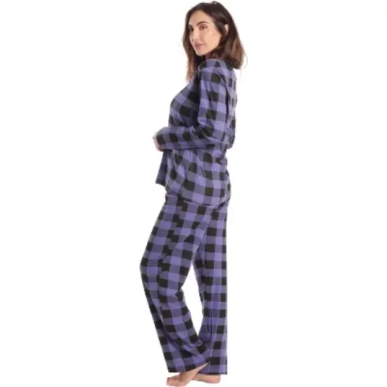 Just Love Pajama Pant Set for Women | 100% Cotton Jersey Sleepwear with Pockets image {1}