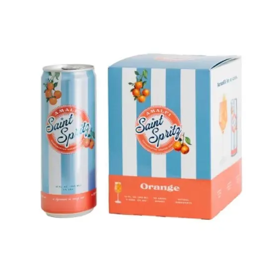 Saint Spritz Amalfi - 4pk/12 fl oz Cans image {7}