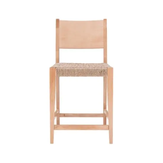 Set of 2 Clara Counter Height Barstools Natural - Powell Company image {1}