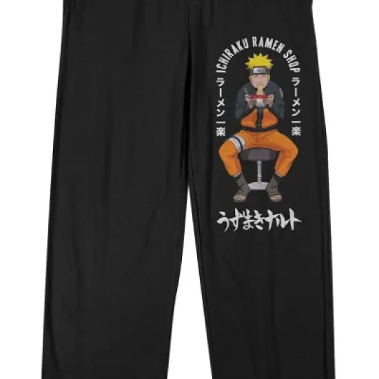 Naruto Ichiraku Ramen Shop Men's Short Sleeve Shirt & Sleep Pants Set image {4}