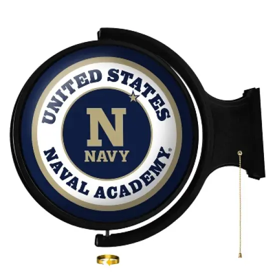 University Original Round Rotating Lighted Wall Sign image {52}