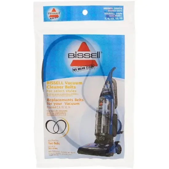 Bissell Carpet Cleaner Belts for Vacuum 7/9/10 p/n 3031120, 32074 2 pack image {4}