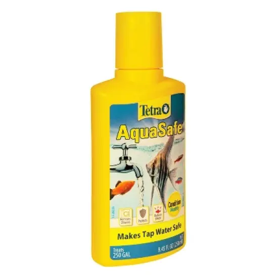Tetra AquaSafe Makes Tap Water Safe Aquarium Water Conditioner - 8.45 fl oz image {1}