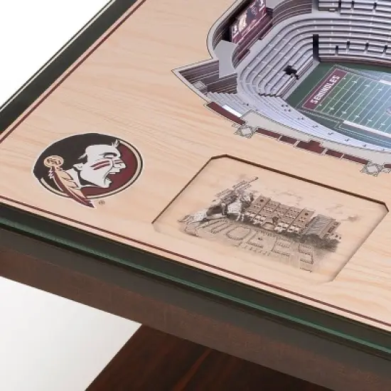 NCAA Florida State Seminoles 25-Layer StadiumViews Lighted End Table image {3}