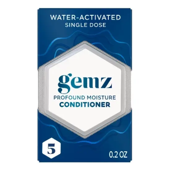 gemz Moisturizing Conditioner, Profound Moisture, Color Safe - 5ct/0.2oz image {10}