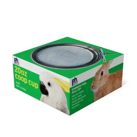 Prevue Pet Products 20 oz. Coop Cup for Bird Cage 1226 image {3}
