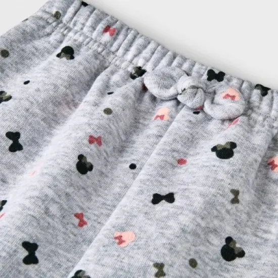 Baby Girls' 2pc Minnie Mouse Top and Bottom Set - Light Pink image {3}