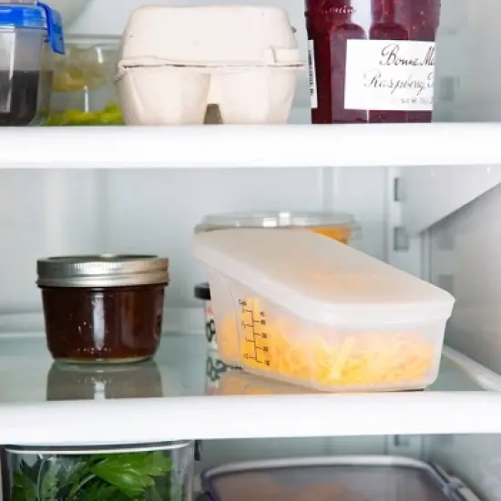 Prepworks 7pc Grate Slice and Store Set: Mandoline & Cucumber Slicer, Grater, Dishwasher-Safe, Stainless Steel Blades image {4}