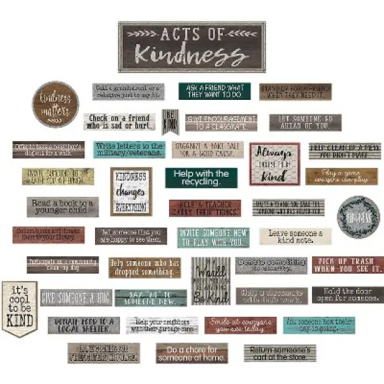 Teacher Created Resources Home Sweet Classroom Acts of Kindness Bulletin Board Set (TCR8462) image {1}