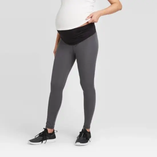 Over Belly Active Maternity Leggings - Isabel Maternity by Ingrid & Isabel&trade; image {3}