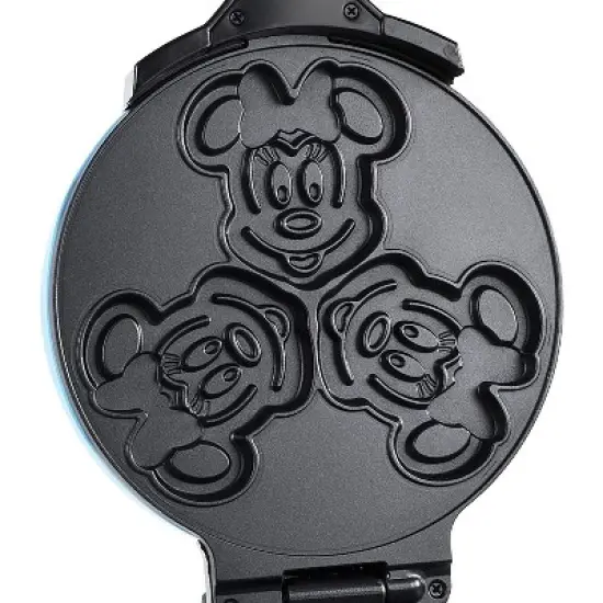 Disney Mickey Mouse and Minnie Mouse Double Flip Waffle Maker for 6 Waffles image {5}